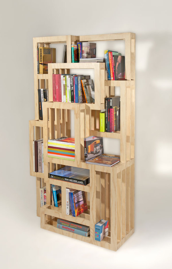 Simple-Frames-Bookcase-Modern