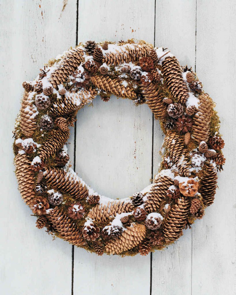 Pine Cone Wreath