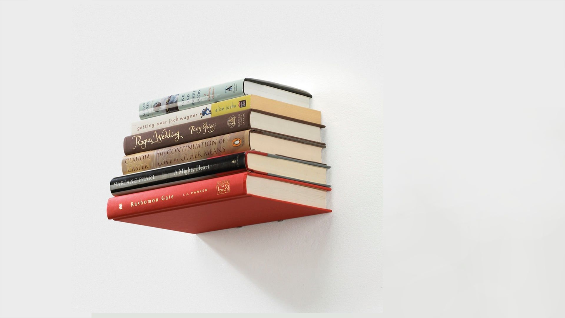 Invisible Book Shelf